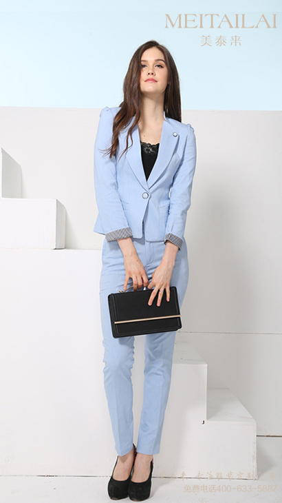  杭州女士西装定做 